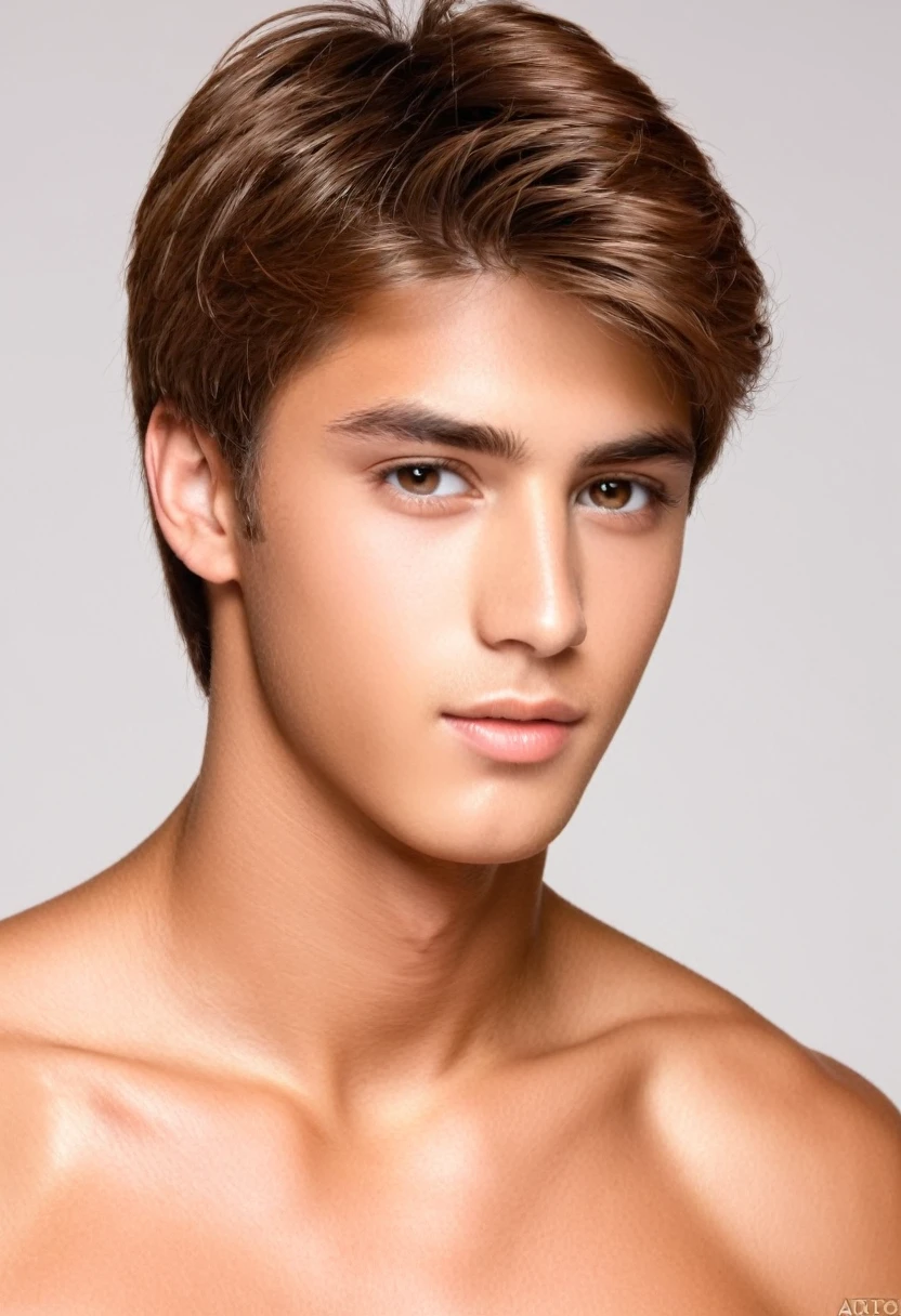 boy 24 years old, ragos estado unidense elegante, cuerpo definido, ojos marron claro, Light brown hair, piel blanca, alto. Atractivo