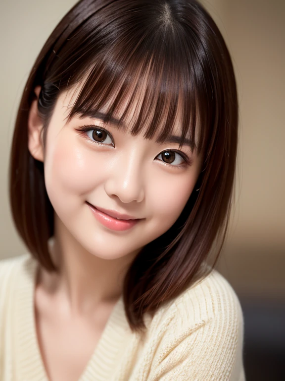 (highest quality、masterpiece:1.2)、highest quality、Realistic、photograph、High resolution、1080p、8k、Textured skin、Physical Rendering、1 Japanese girl、30 years old、cute、Young Face、Bob Hair、(pilot:1.5)、Salute、Shy、smile、Even bangs、 Very beautiful face, Beautiful girls, Beautiful realistic face,
