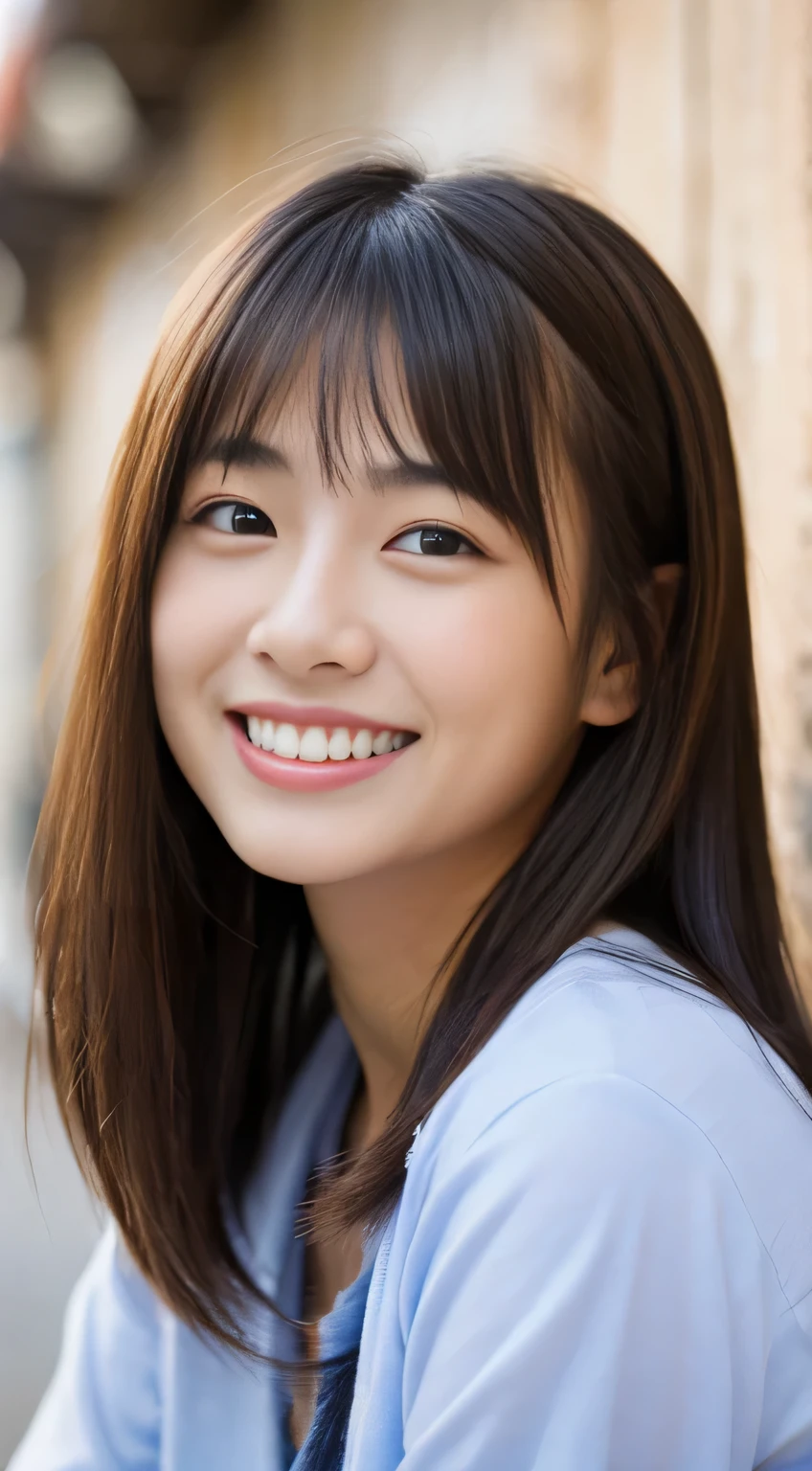 masterpiece,best quality,(Japanese ),((Beautiful girl)),(perfect body beauty:1.2),(shy smile),beautiful teeth,