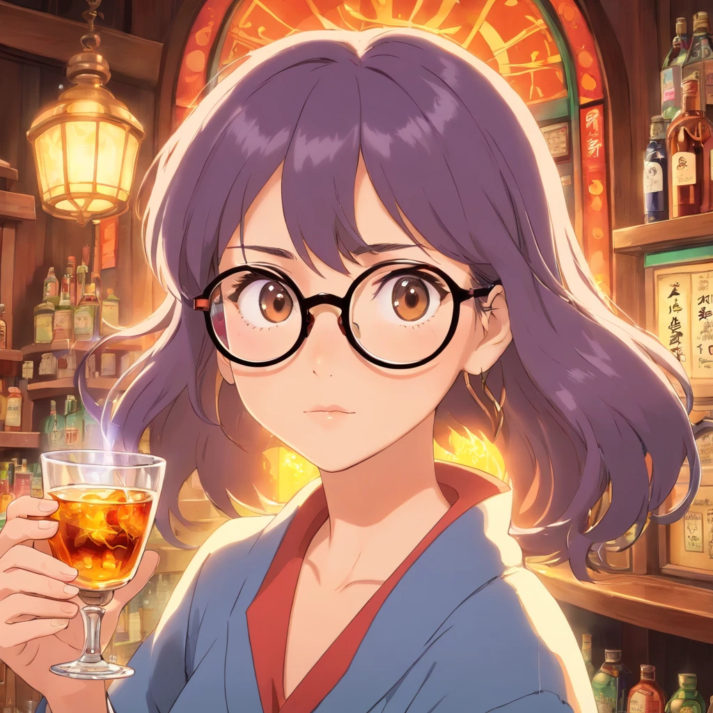 thunder liquor woman Glasses