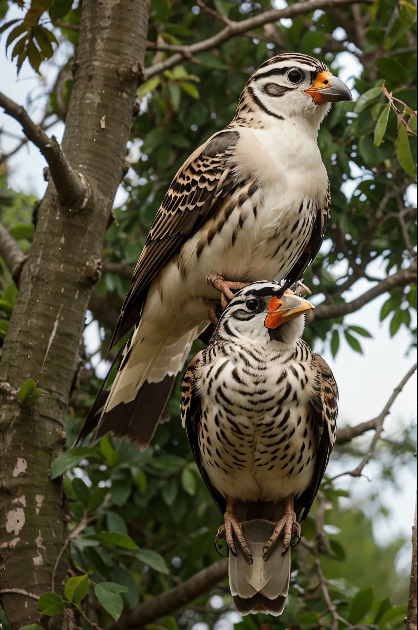 An endangered bird