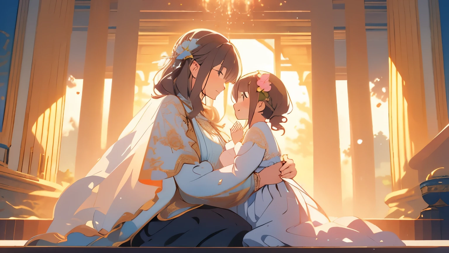Mother and daughter