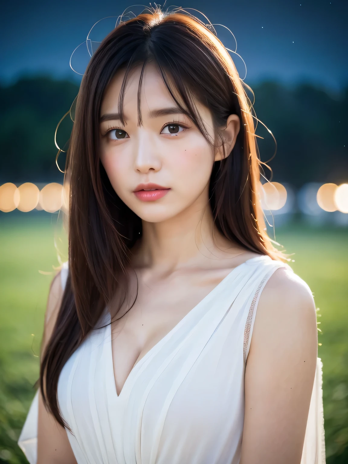 (night:1.7), East Asian architecture, 1 Female,sit on tatami, (China dress), Brunette color hair,(Hair between the eyes), restore, Lip valve, 30 years old,beautiful fingers,beautiful long legs,Beauty Body,Beautiful nose,beautiful character design,perfect eyes,s the perfect face,View your viewers,(Innocent__Eyes:1.0),(Light_笑face:0.3),Official Art,Very detailed CG unity 8k wallpaper,Perfect lighting,Very colorful,bright_front_face_Lighting,(masterpiece:1.0),(Highest_quality:1.0), 超High resolution,4K,Super detailed, photo shoot, 8k, High resolution, High resolution, Absurd:1.2, Kodak Portrait 400, Film Grain, The background is blurred, Bokeh:1.2, Lens flare brilliance, ( Vibrant_color:1.2) (beautiful,big_chest:1.4), (beautiful_face:1.5),(narrow_Upper Body),8k, yes,RAW Photos, See-through, transparent clothing,Big chest