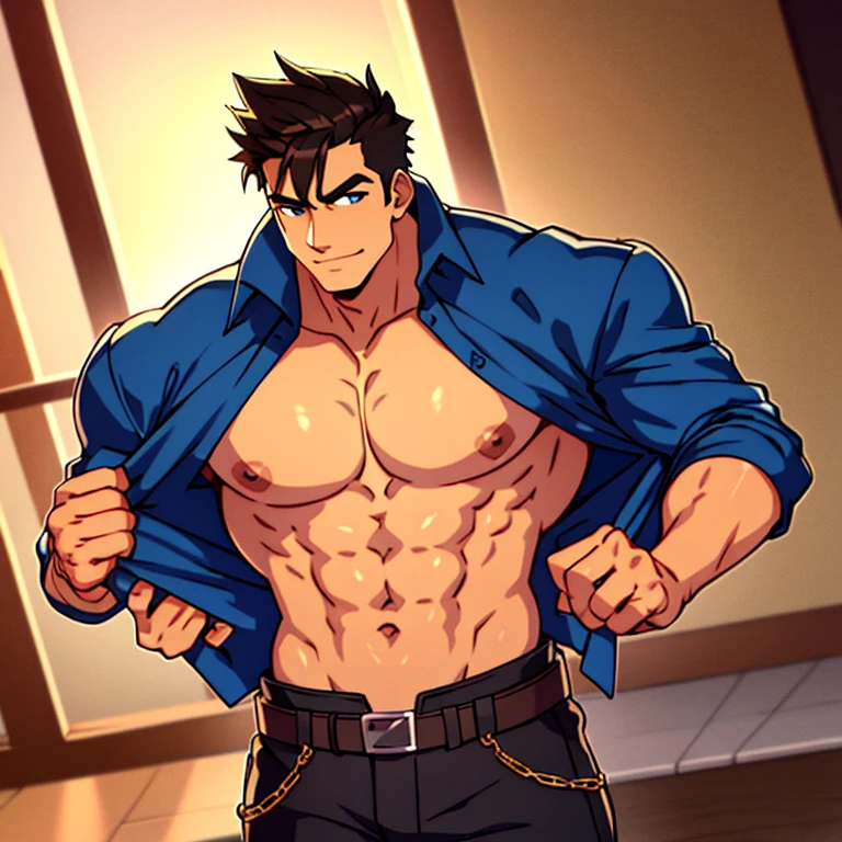 Hombre musculoso en mexico