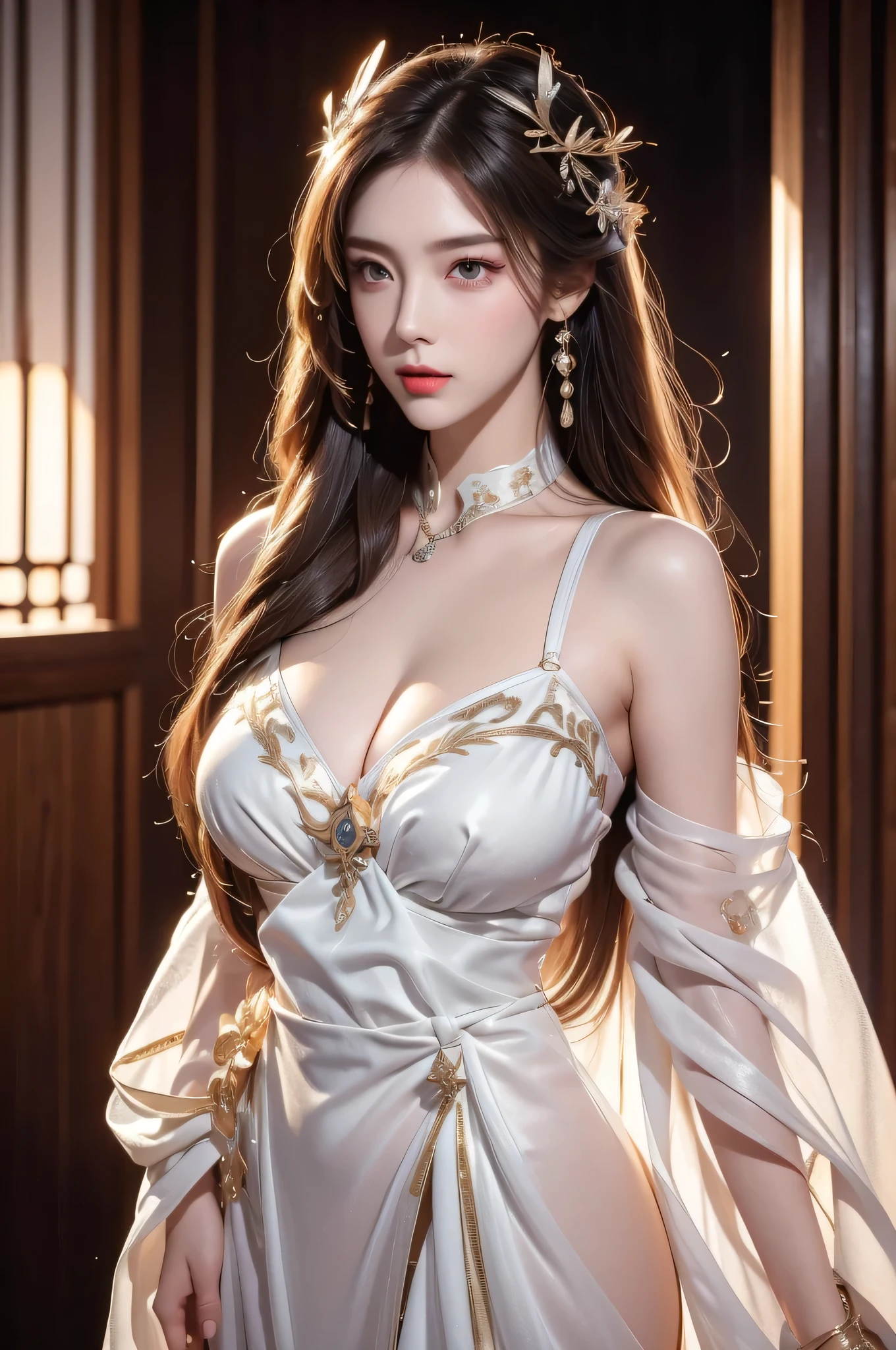 High-quality work,Realistic works,Super premium graphics,8K HD CG works,high quality graphics,High-definition and exquisite CG works,10x pixels,Ultra-fine details:1.1,Advanced technical details:1.1Realistic photo effects,Interior lighting effects:1.5,natural soft light:1.5. Light effect(Virtual light effects:1.8),Ultra-high resolution,shining dress,sliver long hair,silber hair,transparenthair,high detailed hair(Quality hair details:1.1)Clear eyes,Double eyelids look good,Sharp eye makeup, Create exquisite eyelash makeup, tthin eyebrows, Ultra-detailed eyes,a tall nose, lovely red lips, rosey cheeks, With delicate makeup on her face , pretty face, The face shape is perfectly proportioned,(Advanced facial details:1.1) Realistic professional photos with super detail,full-shot,full bodyesbian,Straight lens,one-girl,Blue hair,eBlue eyes,long whitr hair,big round breasts,afloat,Stand with your back,Turn Back,Cock your ass,Rounded ass,Straight ass,power pose,The halo,The best succubus,Arrogant eyes,Looking into the distance,Stand under the stars,The attention to detail,The background is a comet and a nebula,light stre,cinmatic lighting,Side lighting,Dark and detailed galactic background,Women's artwork,Dress full body video,Reality,Amazing Cleavage,My eyes are very bri
