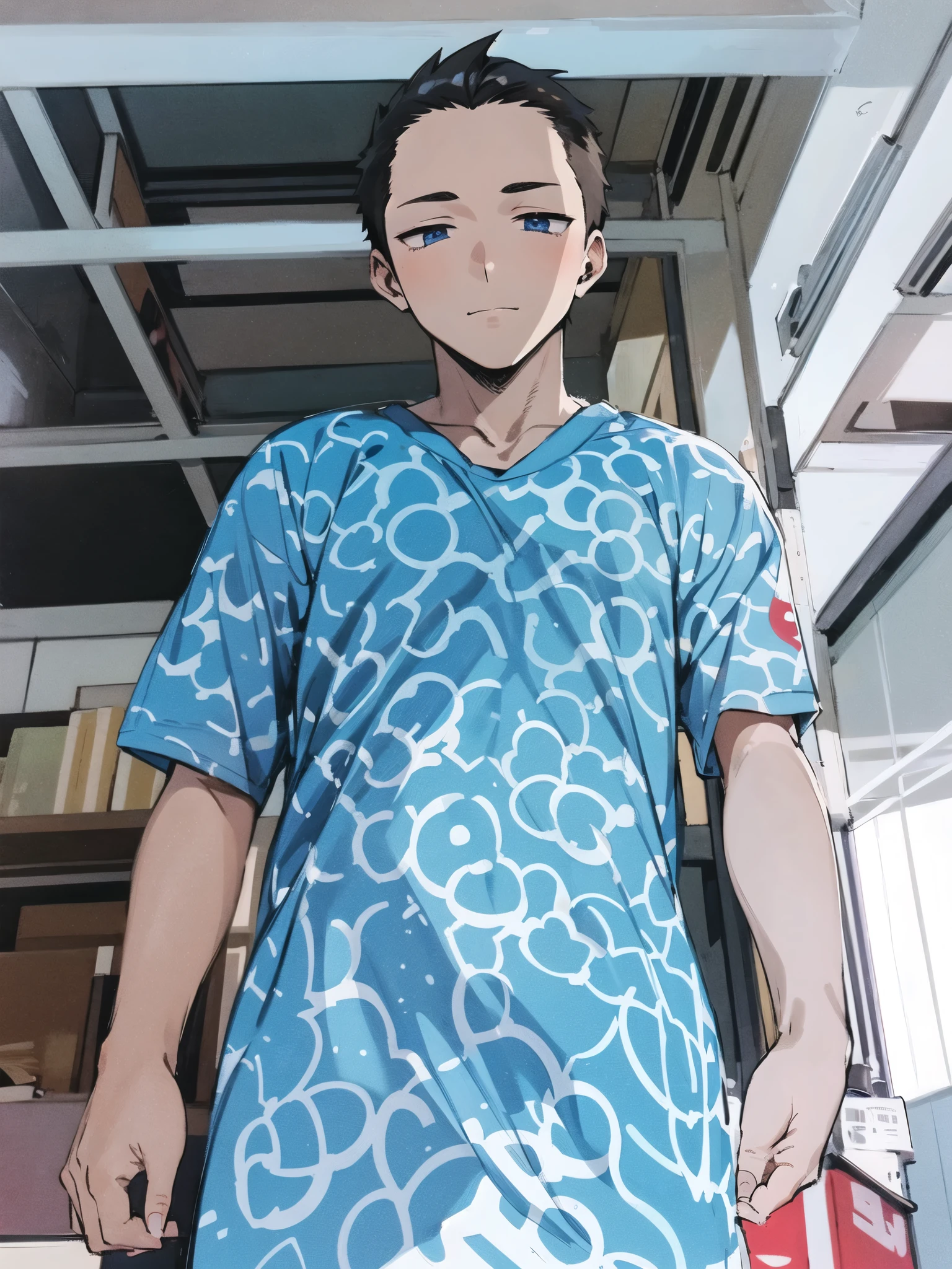 Anime boy cool cute skin white