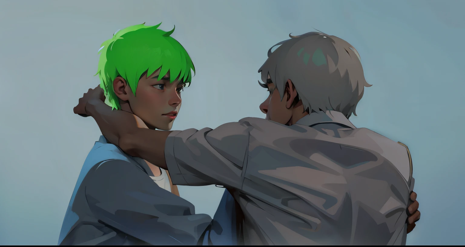 two young teenagers of 