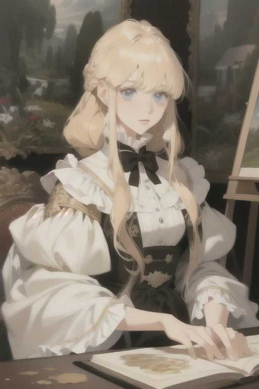 masterpiece, best quality, an extremely delicate and beautiful girl,an extremely delicate and beautiful, world masterpiece theater, ultra-detailed, highly detailed, best quality, blonde hair, highres, extremely detailed,1girl, best quality, illustration, looking at viewer, impasto, canvas, oil painting, realistic, realist ,real, ayaka