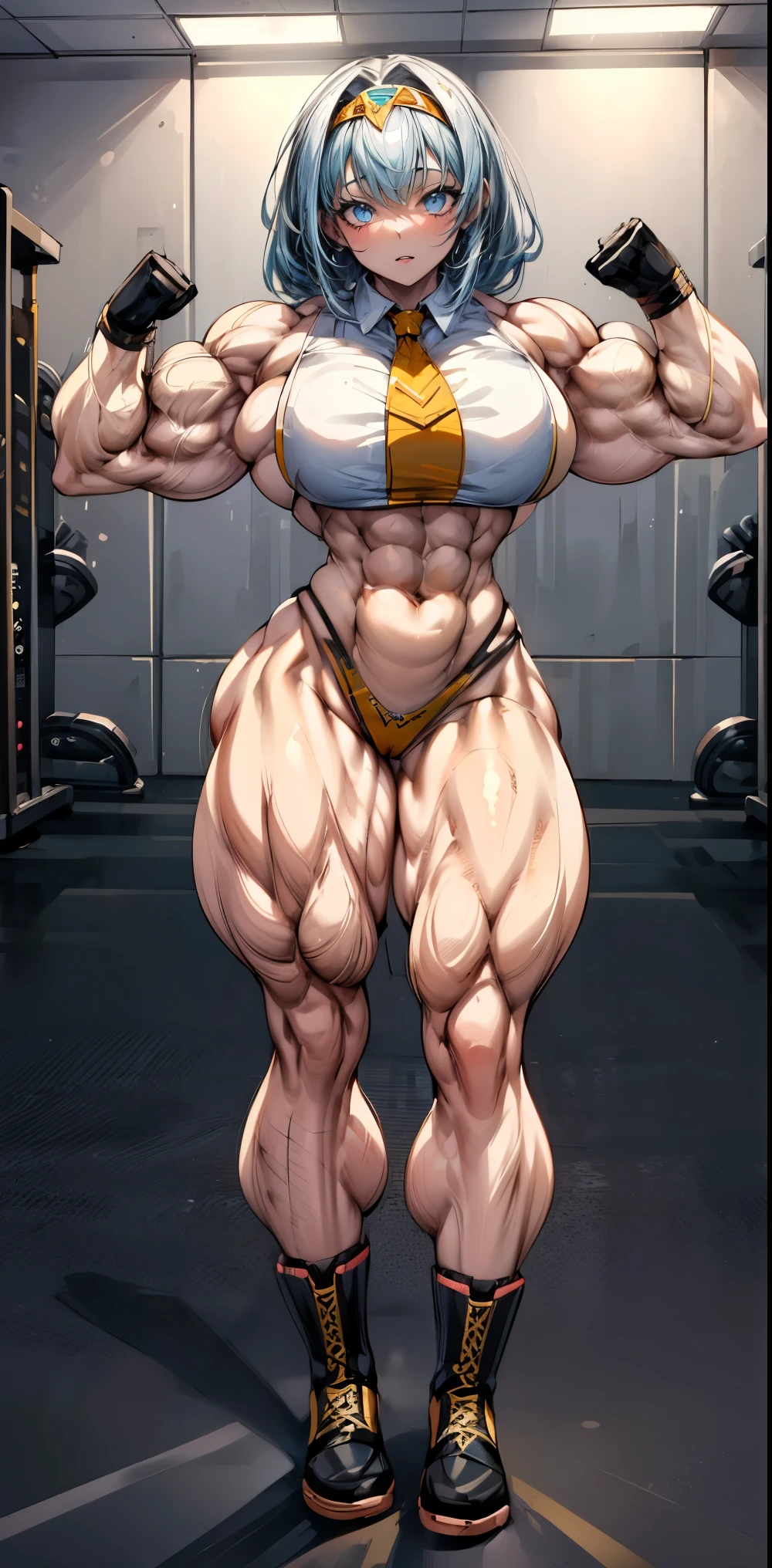 (Optimal lighting) , (Extremely complex and detailed) , 4K Unified, (Super detailed CG: 1.2) , (8K: 1.2),(The original), (masterpiece) , (best quality),(masterpiece:1.4),Anime-like high quality,(masterpiece),masterpiece, Ultra-clear picture quality,Clearer than,(Delicate face)best quality, absurd,((Master of Peace, 4K, 8K, Yes, High resolution))1个girl, Female students,,(Beautiful bass),((Bodybuilders:1.5))(girl),(miss),(((whole body:1)))whole body,(((whole body:1)))whole body,boots,Smile(((((Long legs)))))