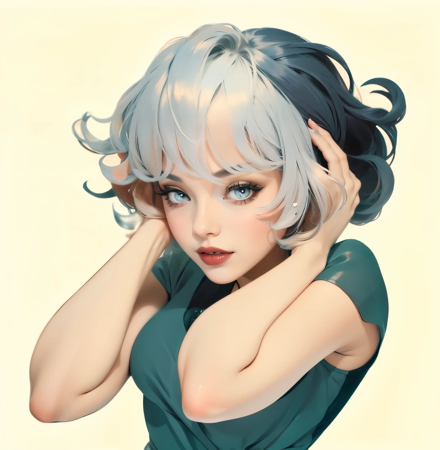 Black-haired girl