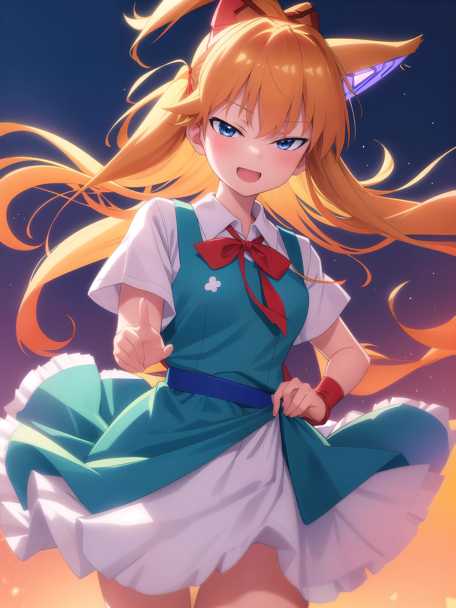 Sugar Angle, Asuka Langley Soryu, (Soryu Asuka Langley:1.5), blue eyes, Hair between the eyes, headgear, Interface Headset, Orange Hair, Both sides up, anger, Open your mouth,
壊す blue dress, clavicle, dress, neck ribbon, pinafore dress, red ribbon, ribbon, , shirt, Short sleeve, (Tokyo Third Junior High School uniform:1.5), suspenders, suspendersスカート, white shirt,
(masterpiece, highest quality), Browsing Caution,
One Girl, (One boy,Heterosexual:1.3), Vaginal intercourse, Cowgirl, Leaning forward, Hand in hand,Intertwined fingers, penis, From below,throw, (Stretch your arms:1), (throw hands:1.3)

masterpeace, best quality,
highly detailed, ultra detailed, 4K,
(sharp sketch, illustration:1.1),
(perfect anatomy),
(perfect fingers, perfect hands:1.4),
BREAK
1 girl 22 years old, embarrassed smile, smile,
(blonde middle hair, straight hair, blue eyes:1.3),
large breasts, white skin,
BREAK
(Bright and glittering samba costumes:1.2),
BREAK
(walking, dancing:1.3),
looking at viewer,
(upper body),
dutch angle,
BREAK
(night, samba carnival),
blurry background,