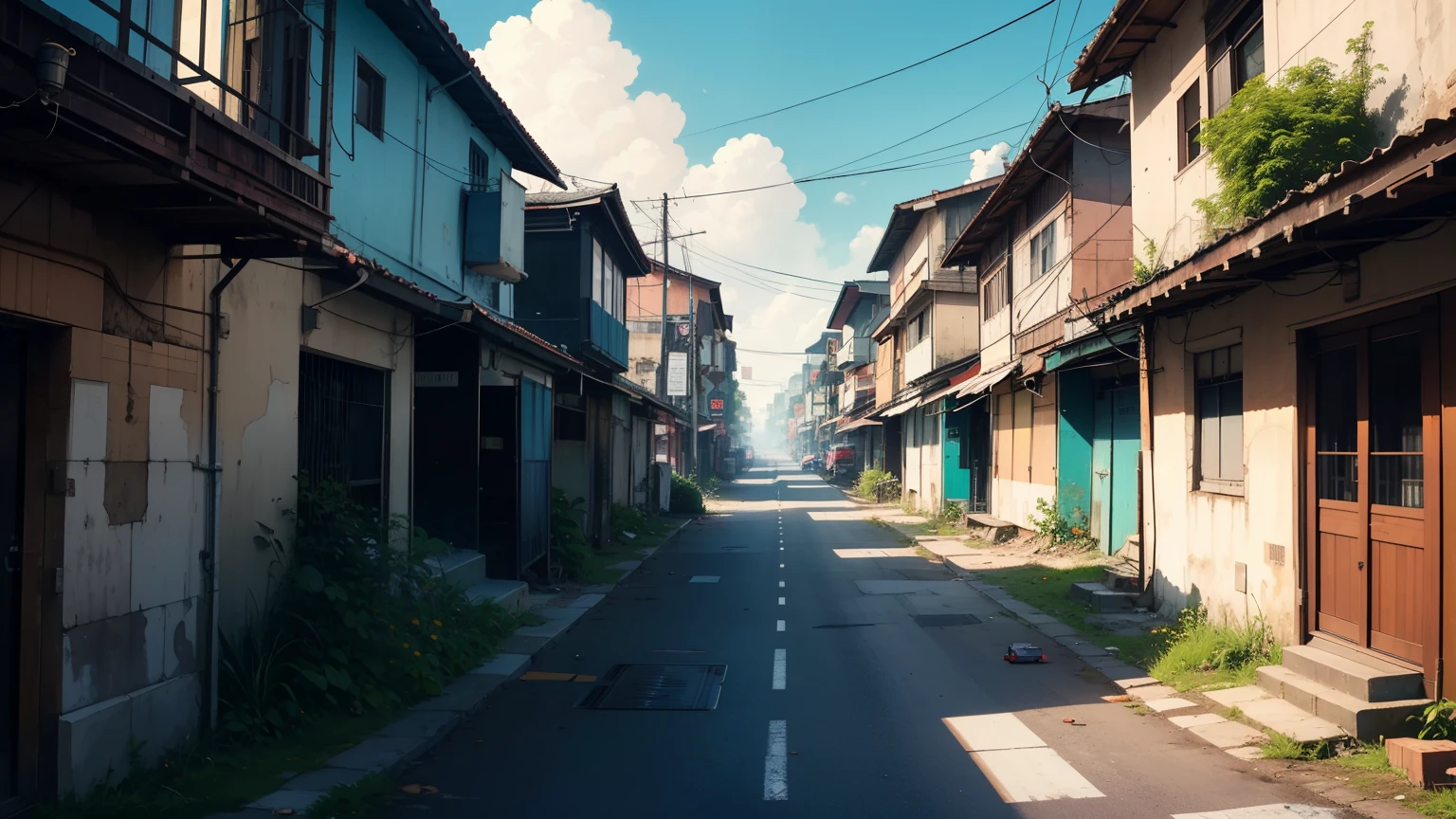 ((best quality)), ((masterpiece)), (detailed), (visually captivating image), (crystal-clear clarity), (4K resolution), (high definition), (meticulous detail), (vibrant colors), (HD quality), The air was thick with anticipation as I walked down the dusty streets of Johor Bahru, Johor, Malaysia. The smell of jasmine flowers and barbecued satay wafted through the air, mingling with the sounds of honking cars and chattering locals. My heart raced with excitement as I neared my destination - the mysterious abandoned building that had been the talk of the town for weeks. Rumors swirled about its hidden treasures and the dark secrets it held within its crumbling walls.