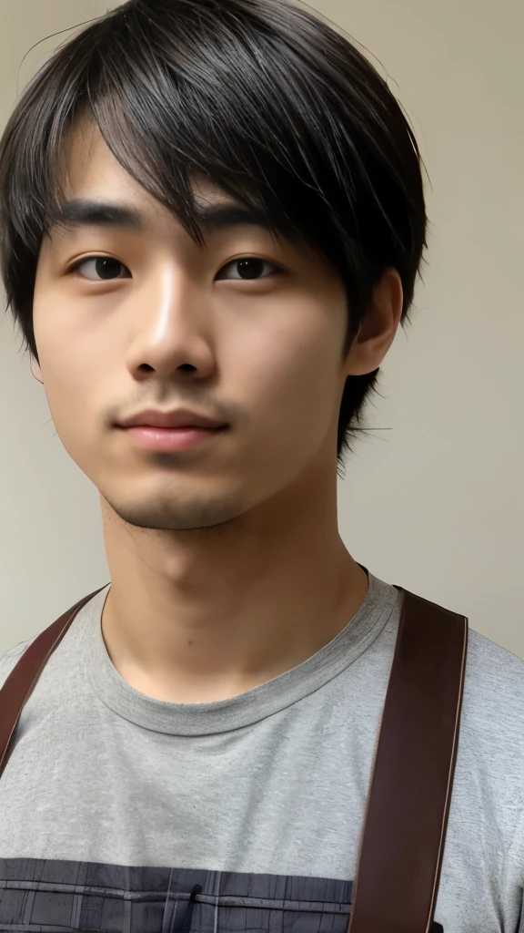 22 years old, average appearance, Japanese Male, look at viewer