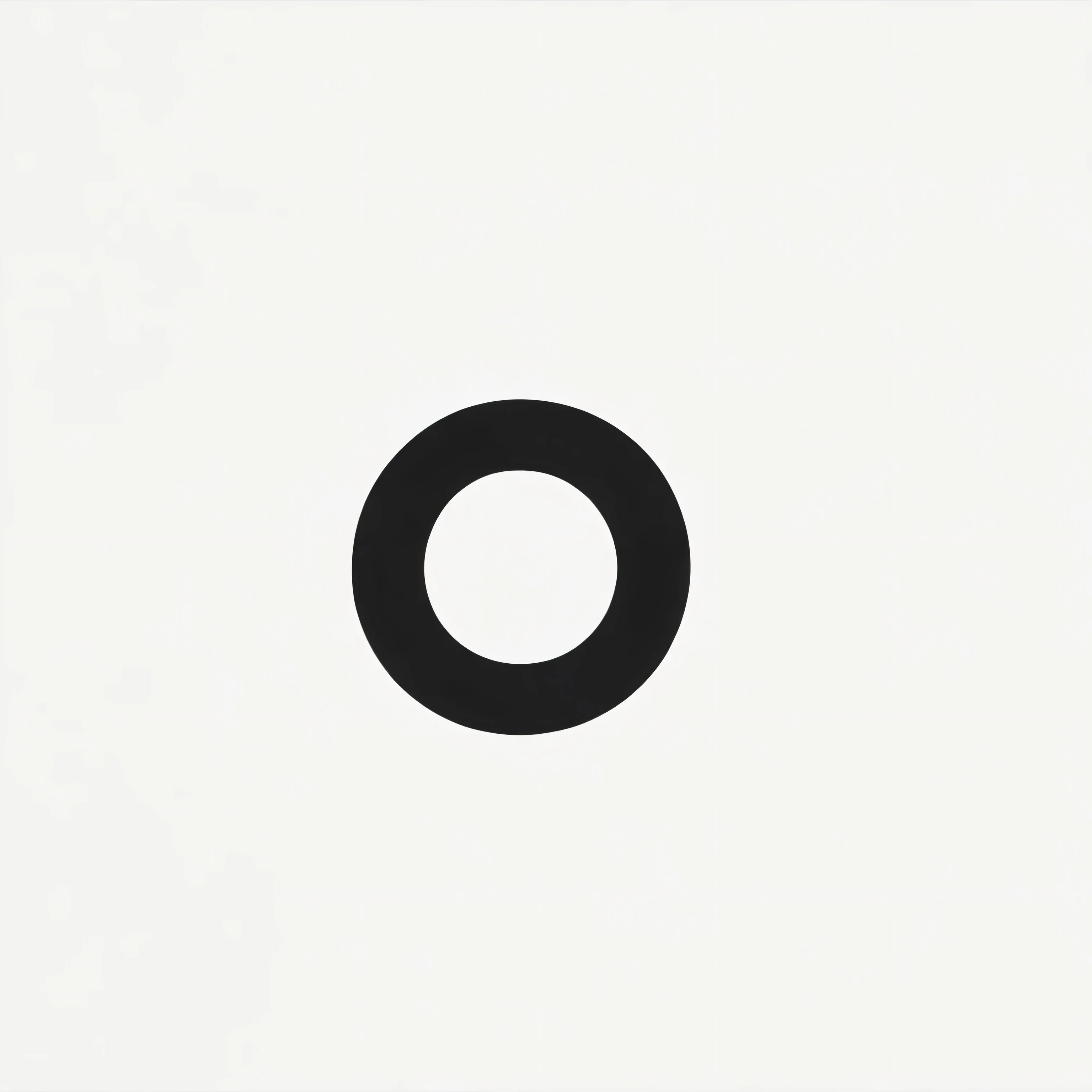 Create a simple logo vector image consisting of just 2 colors black and white on a white background
