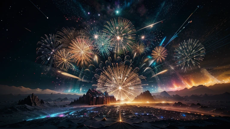 (best quality,4k,8k,highres,masterpiece:1.2),ultra-detailed,(realistic,photorealistic,photo-realistic:1.37),exploding asteroid,broken pieces of asteroid,shining debris,explosive motion,glowing fragments,crispy texture,fiery appearance,dynamic composition,cosmic destruction,floating rocks and dust,interstellar explosion,dazzling spectacle,mesmerizing scene,colorful cosmic rays,interplay of light and shadow,vibrant colors,starburst effect,celestial fireworks,chaotic energy,swirling cosmic clouds,fantastic celestial landscape,astral detonation,implosion into stars and dust,stellar debris,evolving cosmic event,awe-inspiring display,galactic fireworks,mesmerizing illumination,starlight reflections,intergalactic explosion,blasting energy,radiant burst,glowing plasma,flaming asteroids,star-filled backdrop,vivid hues,cosmic disintegration,celestial burst.