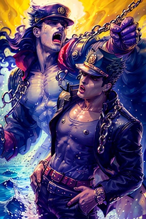 obra-prima, melhor qualidade, joxsp, stand \(jojo\),a giant mouth leading to another dimension