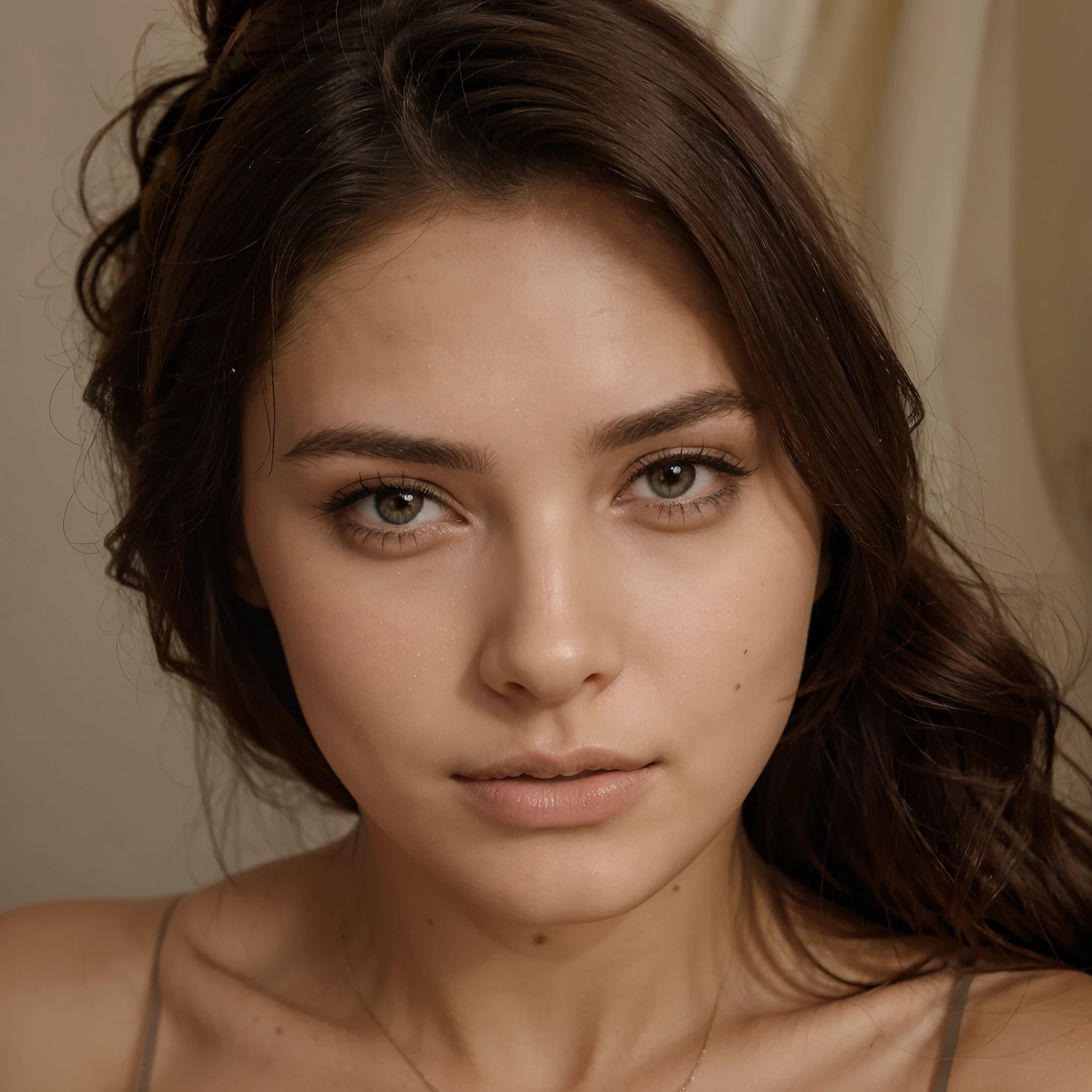 Visage d'un belle femme realiste