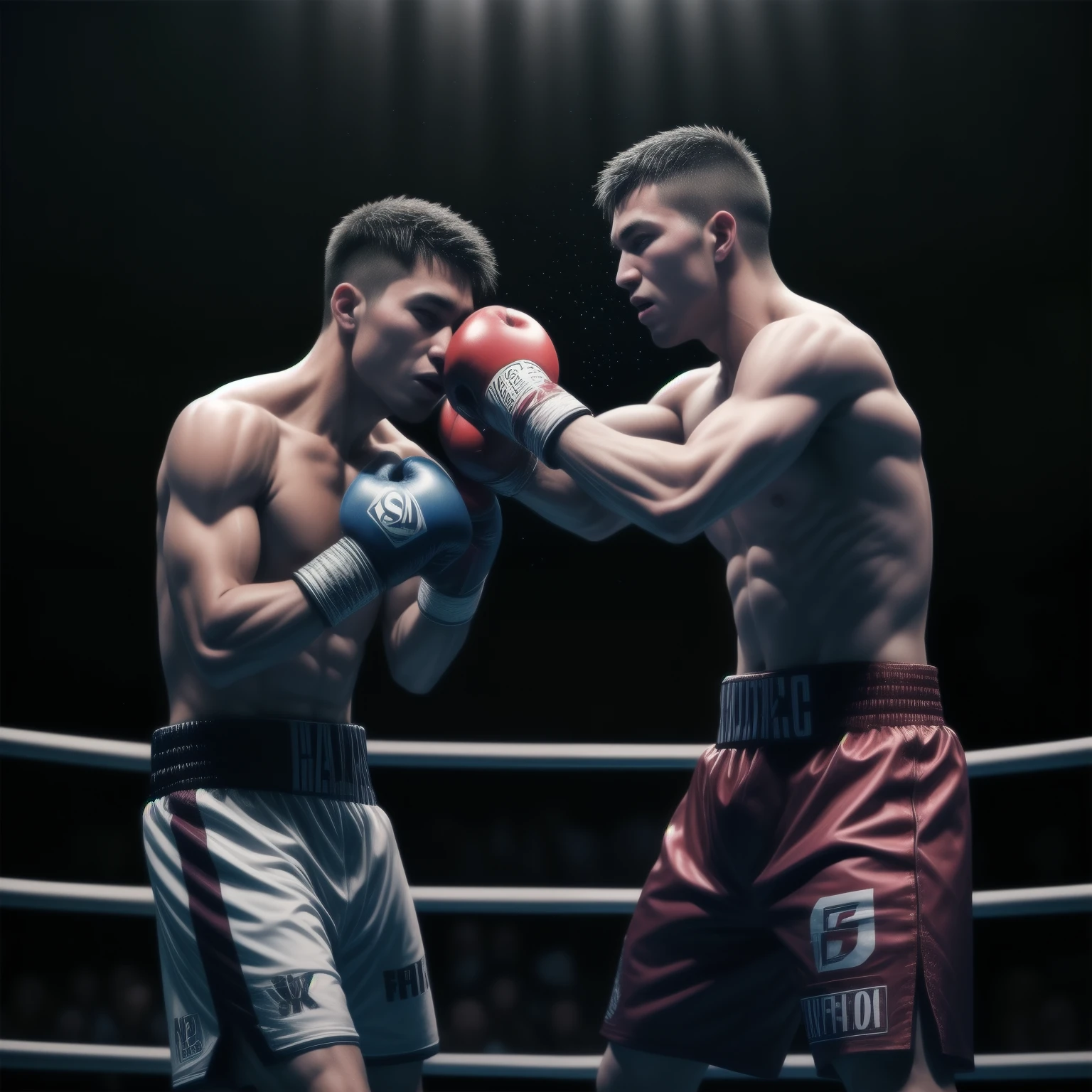 male Boxing Match