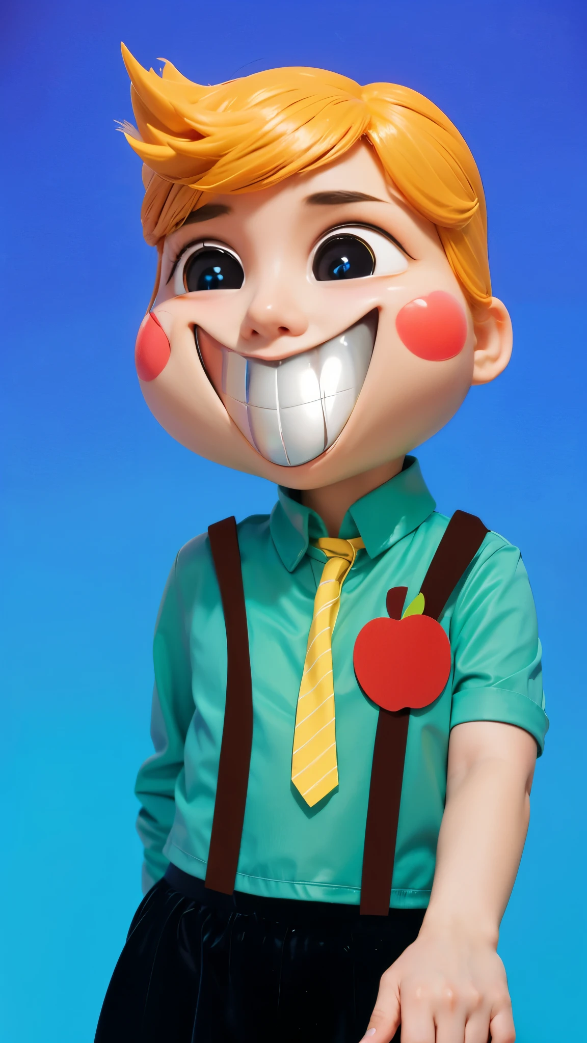 cartoon characters stand next to each other, Electricsbunny, Holographic creatures, Beeple and Jeremiah Ketner, 🐋 as 🐘 as 🤖 as 👽 as 🐳, Rabbids at a metal concert, cute 3D rendering, 3D icon for mobile game, robot rabbit, Shiny metallic, 3D персонажи violet cat toy, toy cat laying on glossy metalic floor, glossy texture, smooth 3d model, multiple light sources, rim light, sharp post effects render, (glossy metallic texture with multiple big light probe refractions), perfect cgi, cgi art created only with gradients, smooth silhouette, high intensity refraction, (super glossy chrome material), most beautiful vfx, blue background, chrome metal refractions