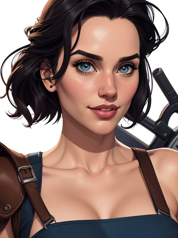 GTA female character the jeday style warrior armed with a 38 atompunk western style revolver Fallout 4 Jennifer Connelly le with war marks Cartoon image of a woman .Ilustra??o estilo desenho animado, estilo de arte dos desenhos animados, estilo de arte dos desenhos animados, digital illustration style, estilo atompunk design de personagens altamente detalhado, arte digital detalhada coragem, Forest fan art, Design de personagens de retrato, beautiful digital illustration, retrato de alta qualidade, Arte em quadrinhos, mulher jovem cabelo com transas lindas . Queen Anna of ArendelleBeautiful lined eyes Medium large bust and wonderful sexy clothes. image expression of sexual desire from waist to head illustration Queen Anne of Arendelle atompunk style Fallout 4 The perspective is from below, enfatizando a majestade e o poder da Gigante." armed with a 38 revolver western style with a 38 revolver in her hands jeday style warrior in summer clothes on the beach six medium small portrait mode waist up GTA