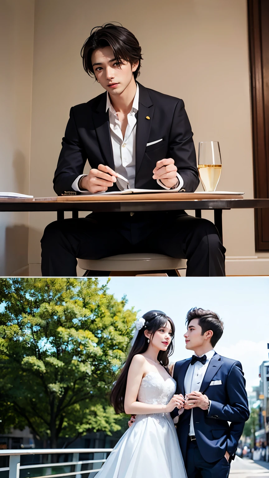 date、Couple、Handsome men and beautiful women