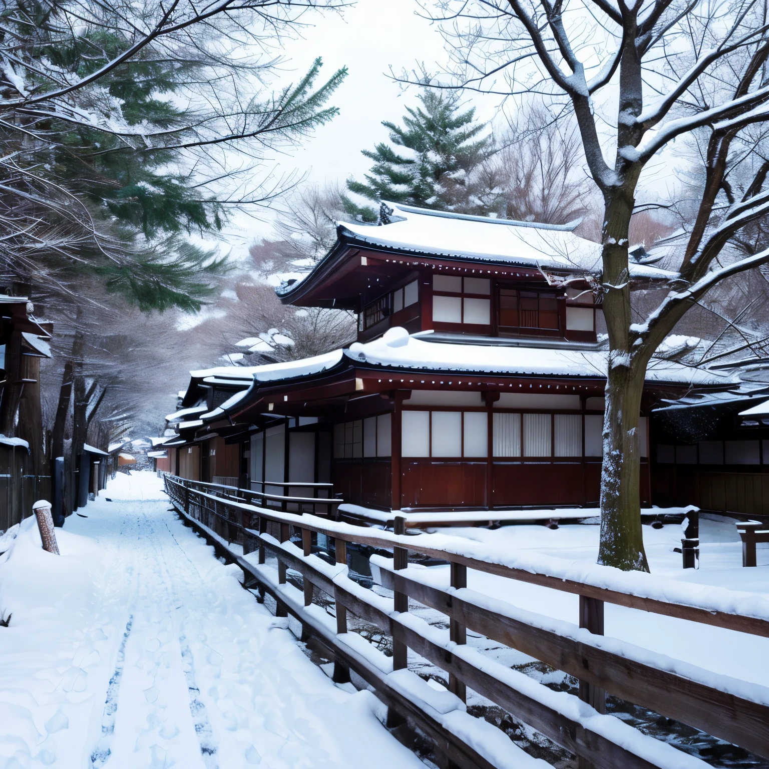 Snow gate to the building with the clock tower in the background, tokyo prefecture, japanese high school, gunma prefecture, city snowing with a lot of snow, kanagawa prefecture, Outdoor Botanical Garden, torii in the background, abomasnow, february), photo taken with sony a7r, the imperial palace, Japan Travel & Tourism, japanese downtown