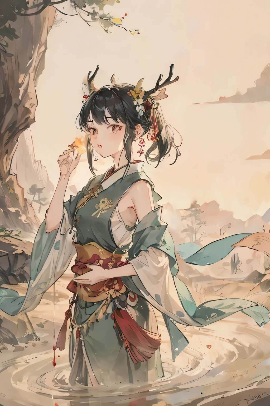 Draw a deer