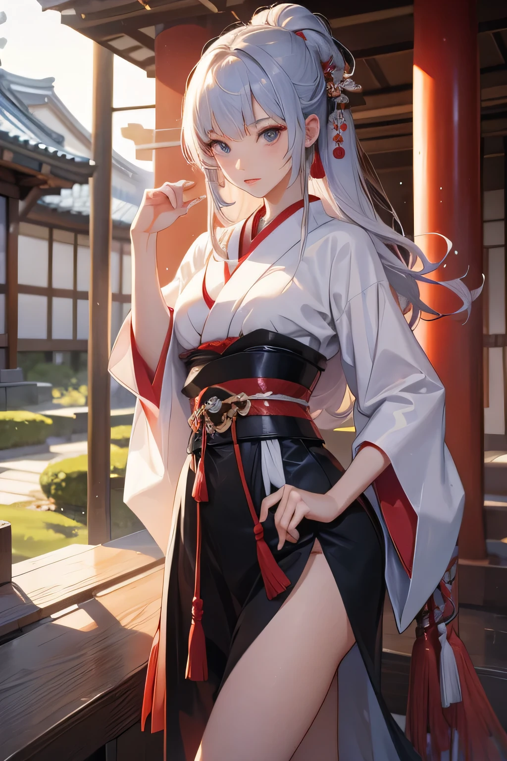 Japanese sword, Japanese Fashion, random hair, random place, random pose, random hair color, sexy,