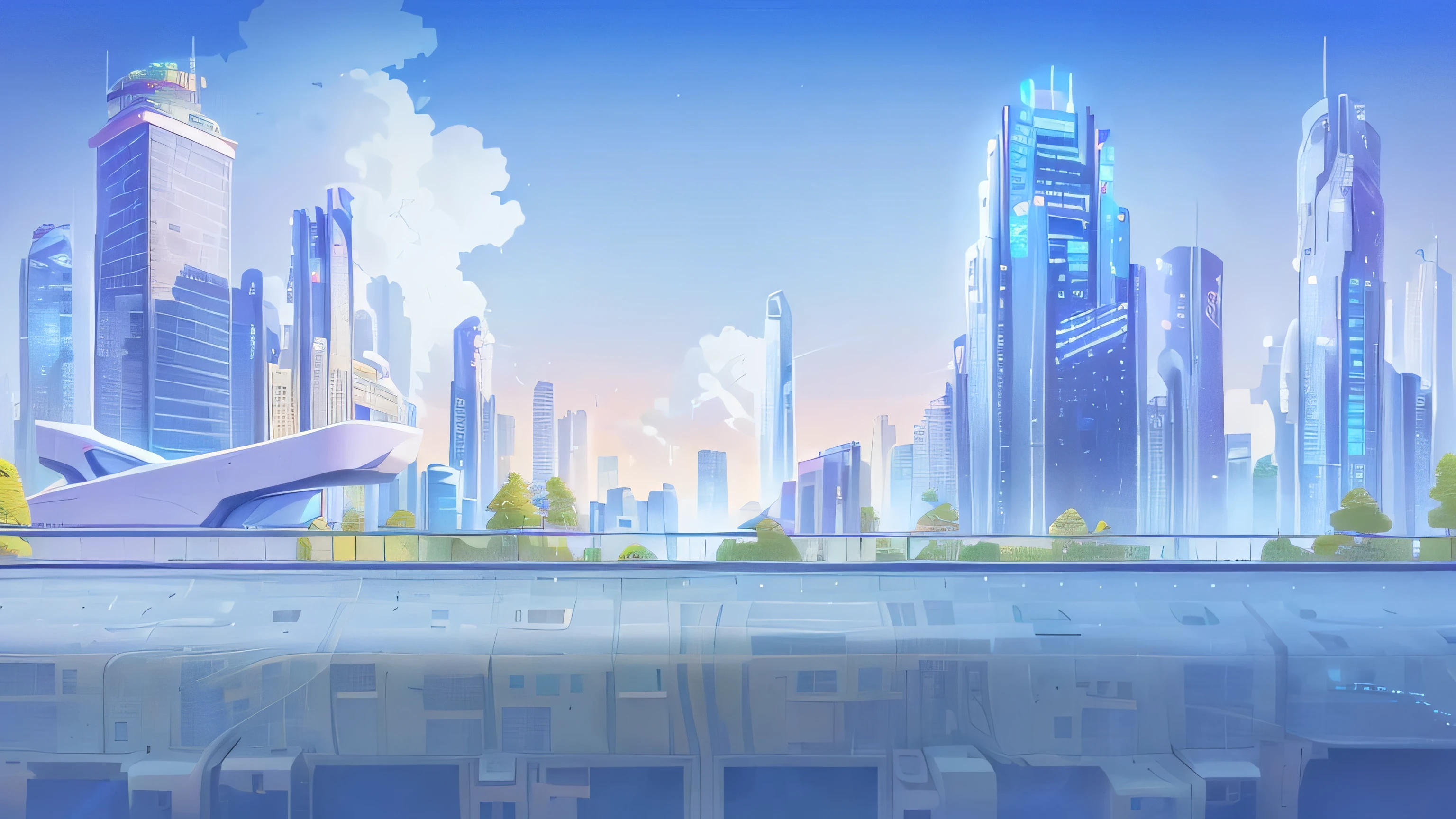 Cartoon City,Skyscrapers in the foreground, megaCity background, Beautiful city view background, Daytime city view, futuristic City background, City background, City background, modern City background, Anime style cityscape, Beautiful city view, City background, Future City background, background urban cityscape, Background of the city, City background, City street background