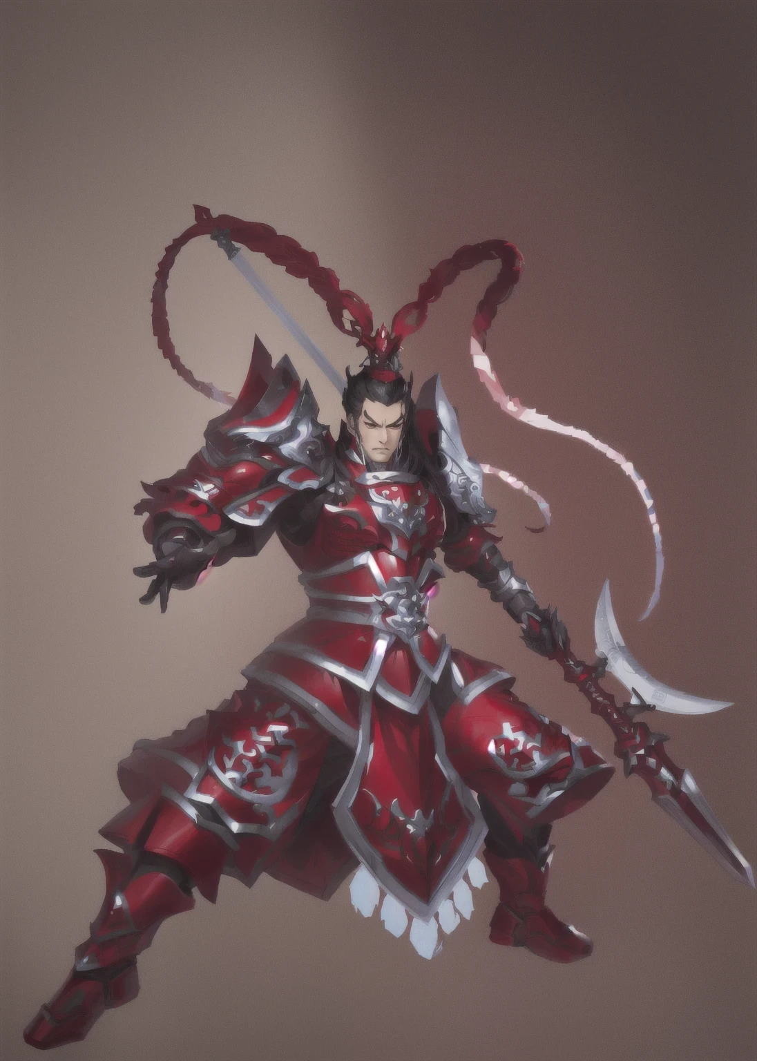 Lu Bu，Red Armor