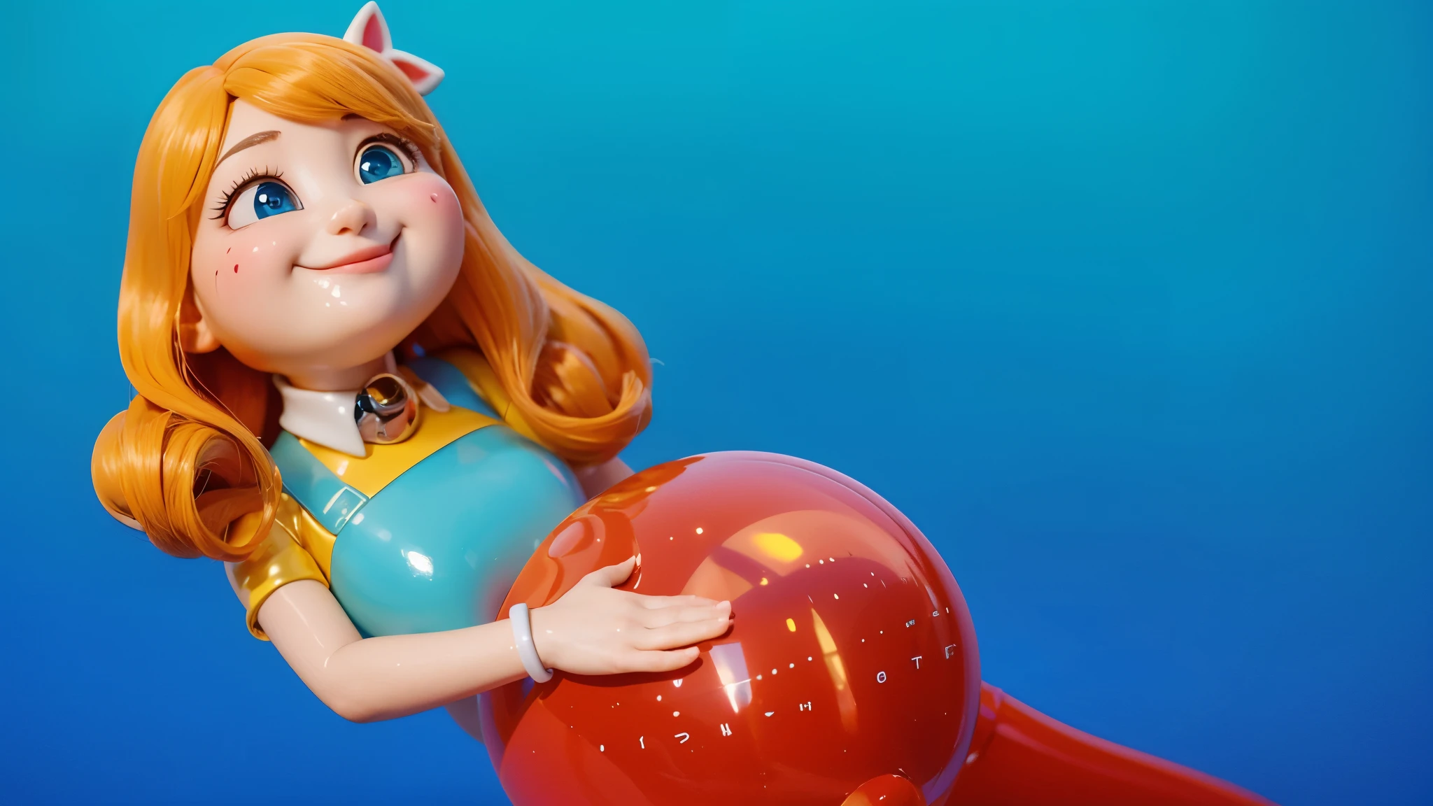 cartoon characters stand next to each other, Electricsbunny, Holographic creatures, Beeple and Jeremiah Ketner, 🐋 as 🐘 as 🤖 as 👽 as 🐳, Rabbids at a metal concert, cute 3D rendering, 3D icon for mobile game, robot rabbit, Shiny metallic, 3D персонажи violet cat toy, toy cat laying on glossy metalic floor, glossy texture, smooth 3d model, multiple light sources, rim light, sharp post effects render, (glossy metallic texture with multiple big light probe refractions), perfect cgi, cgi art created only with gradients, smooth silhouette, high intensity refraction, (super glossy chrome material), most beautiful vfx, blue background, chrome metal refractions