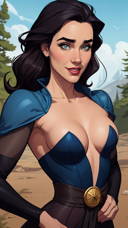Personagem mulher estilo atompunk Fiona rainha Anna de Arendelle com marcas de guerras Imagem de desenho animado de uma mulher .Ilustra??o estilo desenho animado, estilo de arte dos desenhos animados, estilo de arte dos desenhos animados, digital illustration style, estilo atompunk design de personagens altamente detalhado, arte digital detalhada coragem, Forest fan art, Design de personagens de retrato, beautiful digital illustration, retrato de alta qualidade, Arte em quadrinhos, mulher jovem cabelo com transas lindas . Queen Anna of ArendelleBeautiful lined eyes Medium large bust and wonderful sexy clothes. image expression of sexual desire from waist to head illustration Queen Anne of Arendelle atompunk style Fallout 4 style pose playboy magazine sensual witch Character cartoon style facial expression happy beautiful smile and six medium small portrait mode waist up with lots of gold around her other stones precious portrait mode waist up queen of the south Jennifer Connelly GTA scenery dominatrix gold coins chest with jewelry with her boyfriend, um homem com barba preta, armado com um estilo militar,