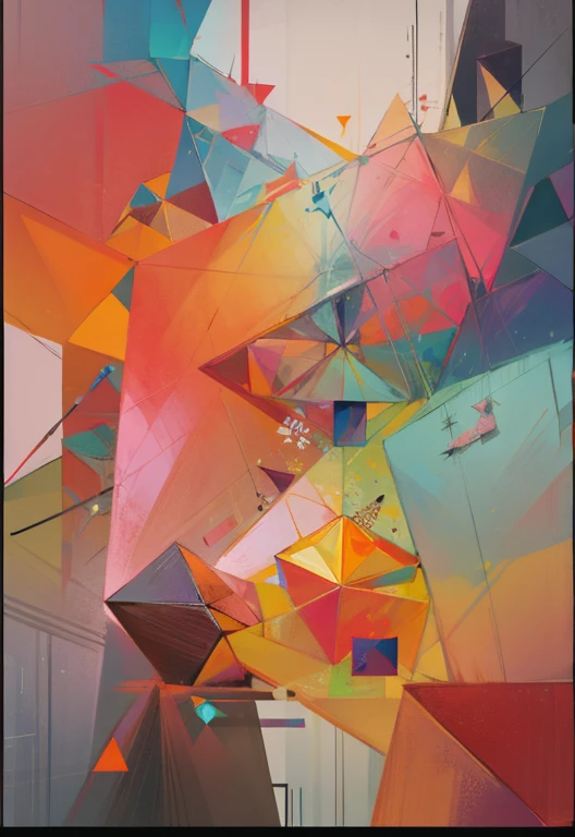 Geometric composition diagram