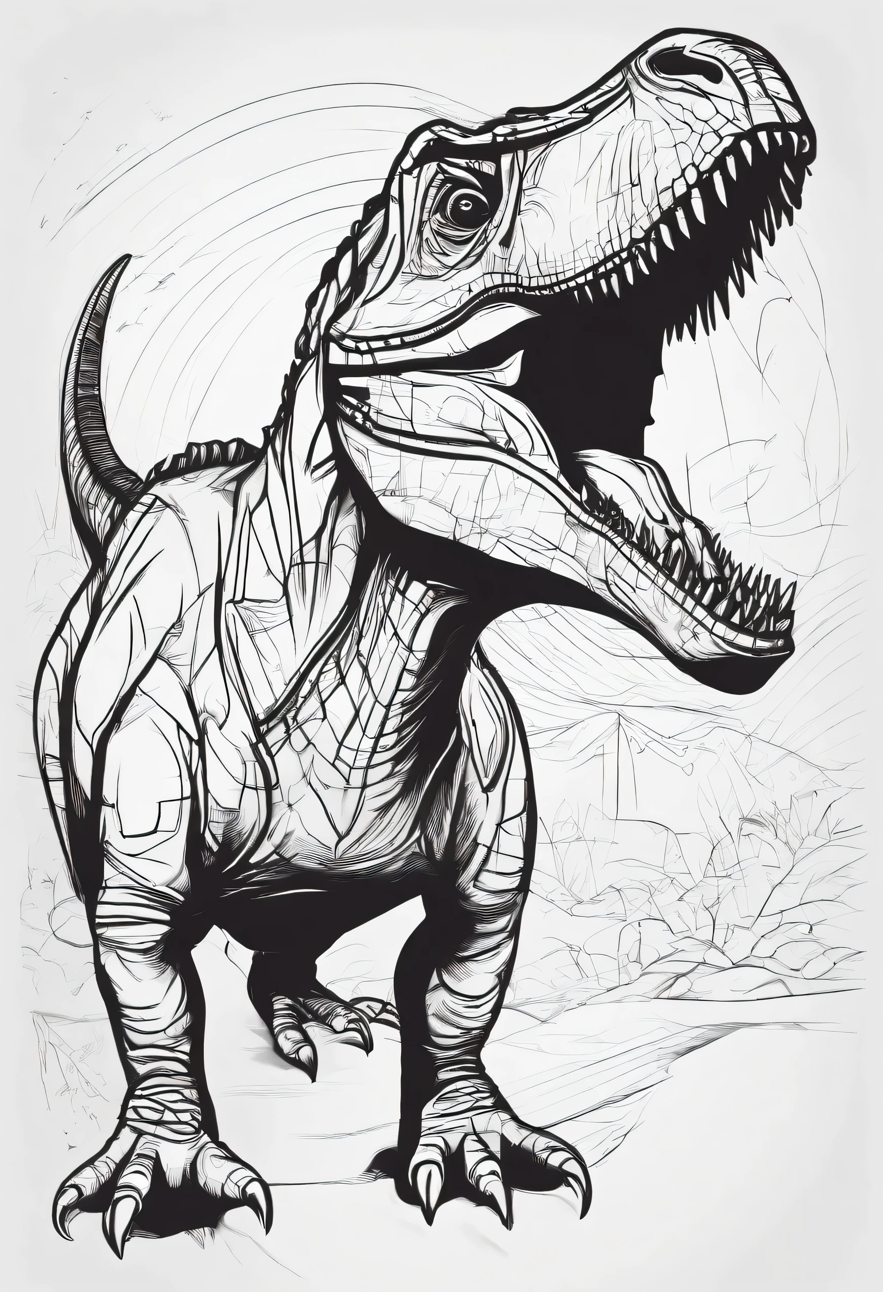 A dinosaur 