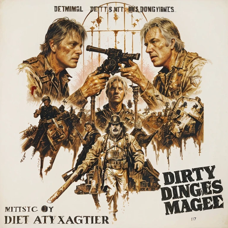 dirty ding's mage - original motion picture soundtrack, [ Oil painting ], Dusty, dirty, Derek Ridgers, dirty and ragged, George Miller films, Digitally Remastered, Kinematics」, John Maggs, Roy Dargano, Movie Posters, Album cover, 1 9 7 0 sMovie Posters, Oil painting