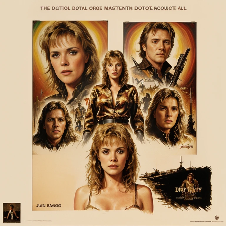 dirty dingus magee - original motion picture soundtrack, [ Oil painting ], western drama, Beautiful woman in the center poses sexy, Soundtrack CD jacket、Digitally Remastered, Kinematics」, John Maggs, Roy Dargano, Movie Posters, Album cover, 1 9 7 0 sMovie Posters, Oil painting