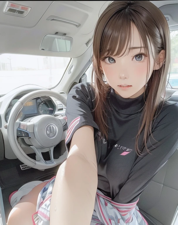 girl, Sweat, vapor, Medium Chest, shy, Beautiful Hands, Looking at the audience, y look,NFSW