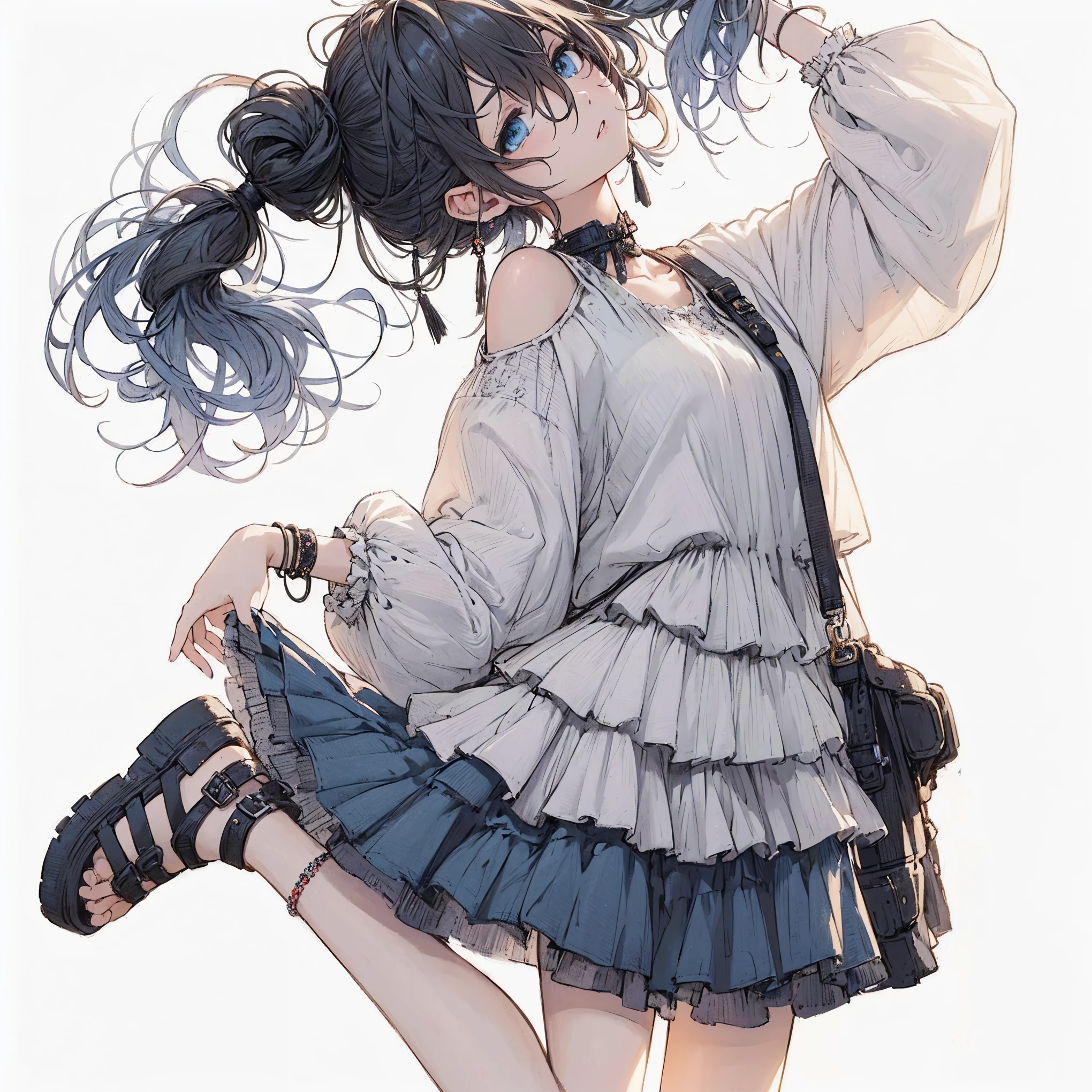 (best quality,4k,8k,highres,masterpiece:1.2),ultra-detailed,(realistic,photorealistic,photo-realistic:1.37),beautiful detailed eyes,beautiful detailed lips,A girl with beautiful eyes, An anime girl wearing a pretty dress, A cute anime wife in a lovely dress, detailed digital anime art, a dress wearing, everyone, beautiful anime girl, cute anime girl, smooth anime art, anime style, vibrant colors, soft lighting, detailed drawn beautiful playful cheeky eyes, beautiful cleavage