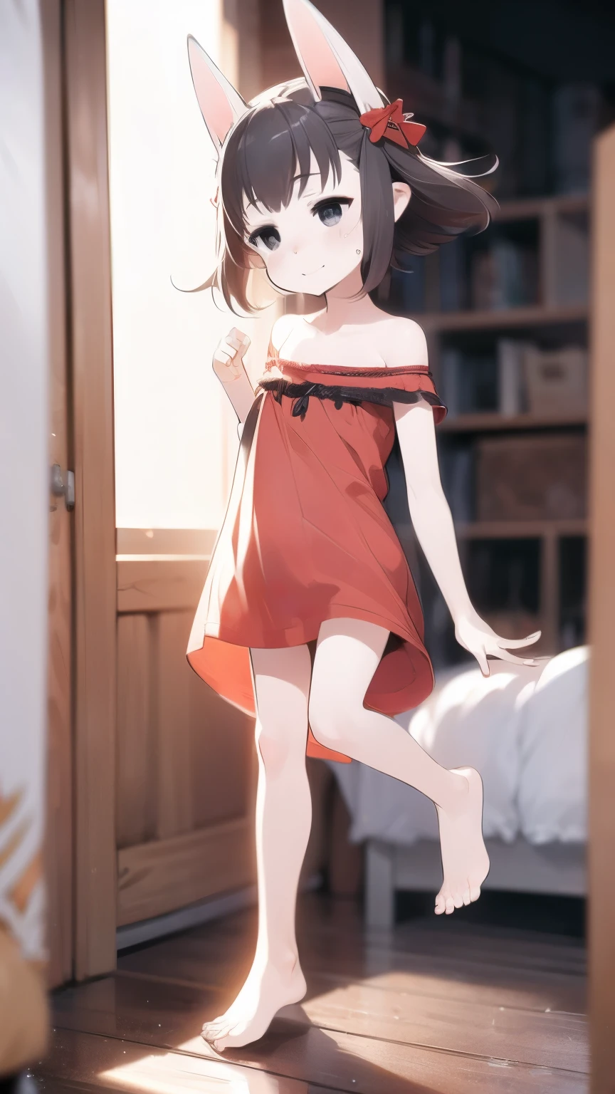 (一人の日本人のgirl)、(Junior Gravure、Emphasis on the belly),quality(8k,Very detailedなCGユニットの壁紙, masterpiece,High resolution,top-quality,top-quality real texture skin,Surreal,Increase the resolution,最高quality,Very detailed,NSFW Wallpapers,Cinematic,Golden Ratio),Innocence、Pitiful、Italian Fountain Square、night、深night、nightの街路、Under the suspicious streetlight、Paid Girl、(Red shoulder、Flushed skin)、(A lovely thin nightgown、Beautiful Skin、A clearly visible pubic crack、Full body portrait)、Heavy breathing、(月nightの道、electric lights、Blushing)、Show your hand、Come on, come on、(Sweat runs down your chest)、(Embarrassed smile)、defenseless、Cute squid belly、Innocence、A cute face that seduces men、Are expected、Thin chest、A charming smile、Thin body、Before menarche、(girl、小daughter、Fox Ears、Cat hair accessories、Black Hair、Slimming、Cute Breasts、Cute belly、Cute thighs、Cute Bare Feet、A cute, sweet smile、Immature pubic crack)、(girl、wife、daughter、younger sister)、Low - Angle、Shooting from the feet、Sticky water running down my thighs、NO NSFW、