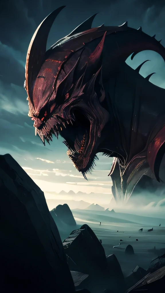 A scary monster