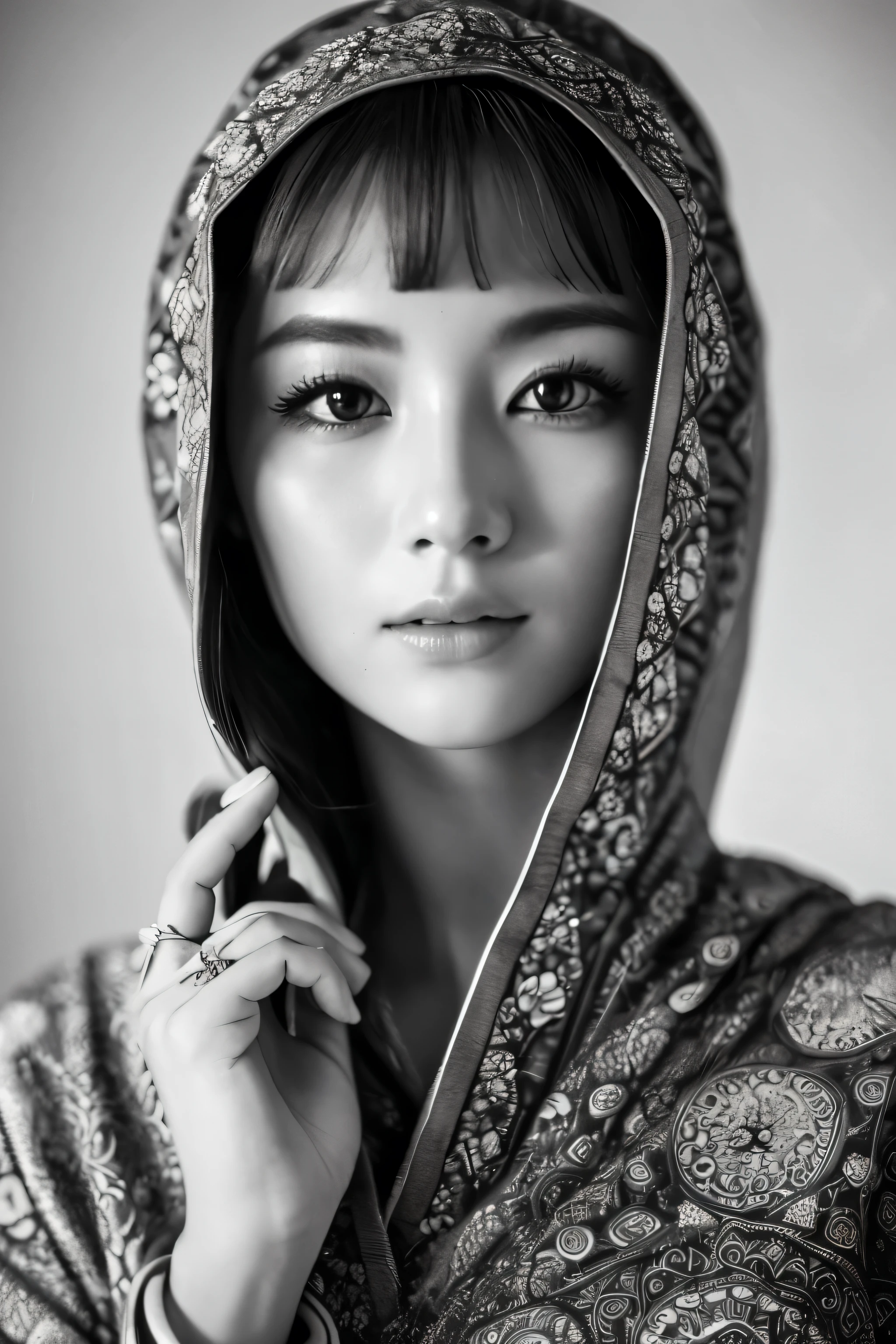 Neatly trimmed bangs、Straight and voluminous bangs、Short bangs、Do not flush to the side、Detailed hair
