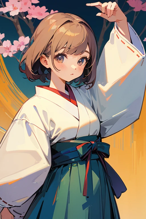 (Highest quality、Masterpiece、highest quality)、悩むwoman、cute、woman、Casual wear、Japan anime、Young Girl、