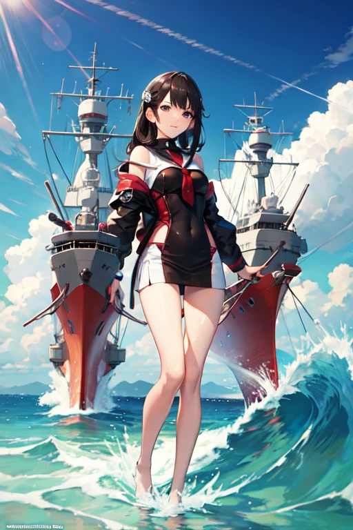 battleship as an anime girl