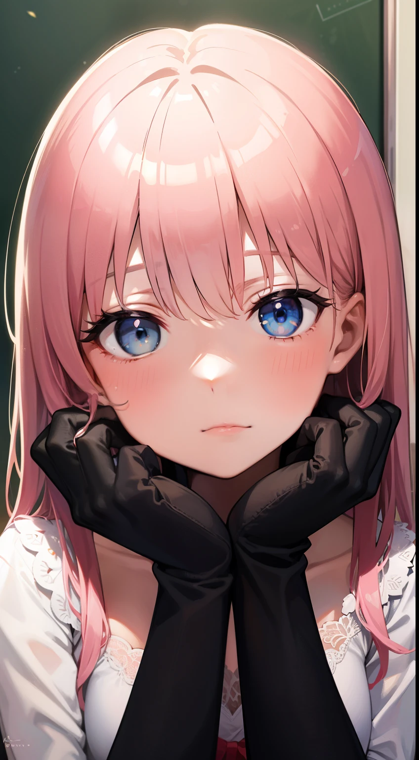 nodokaharamura, nodoka haramura, blue eyes, long hair, pink hair,
BREAK underwear,
BREAK looking at viewer,
BREAK indoors, classroom,
BREAK (masterpiece:1.2), best quality, high resolution, unity 8k wallpaper, (illustration:0.8), (beautiful detailed eyes:1.6), extremely detailed face, perfect lighting, extremely detailed CG, (perfect hands, perfect anatomy),
