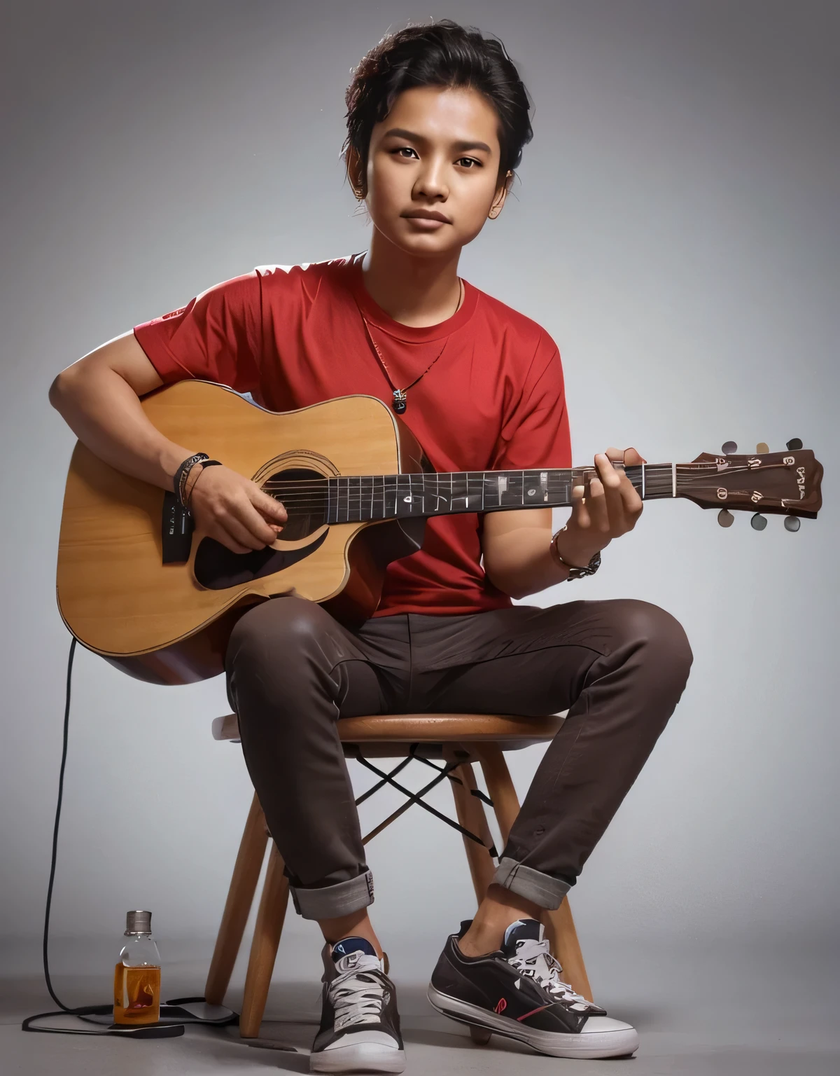 Buat gambar ini tampak sangat realistis