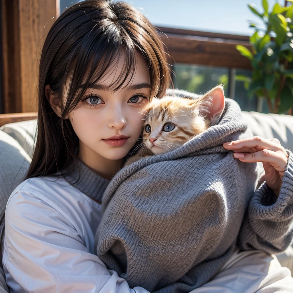 Cute kitten