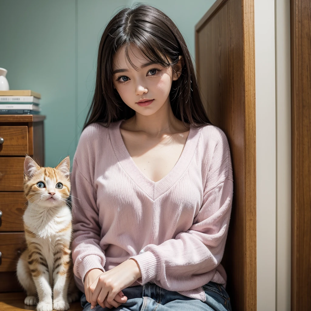 Cute kitten