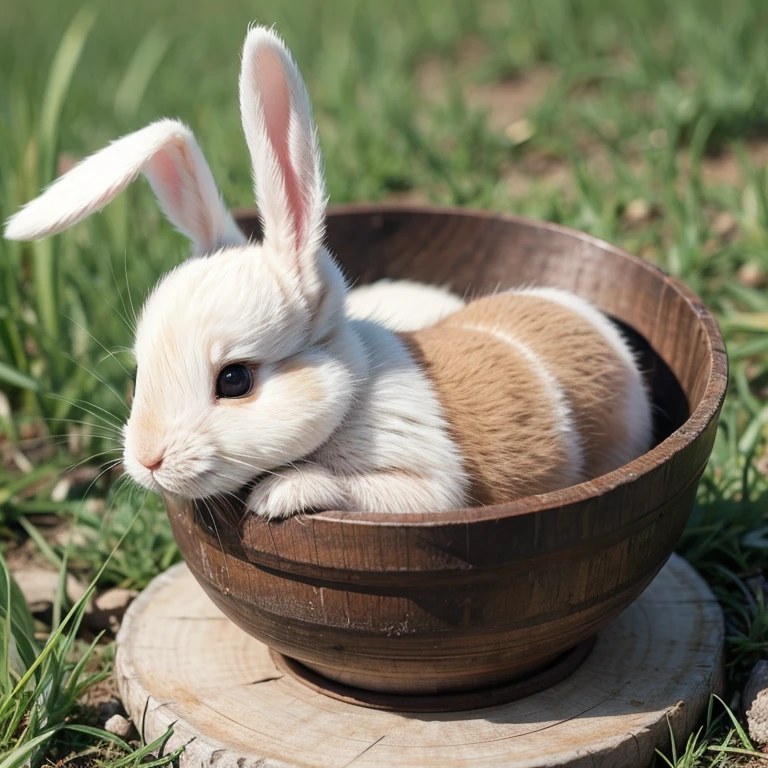Cute baby rabbit