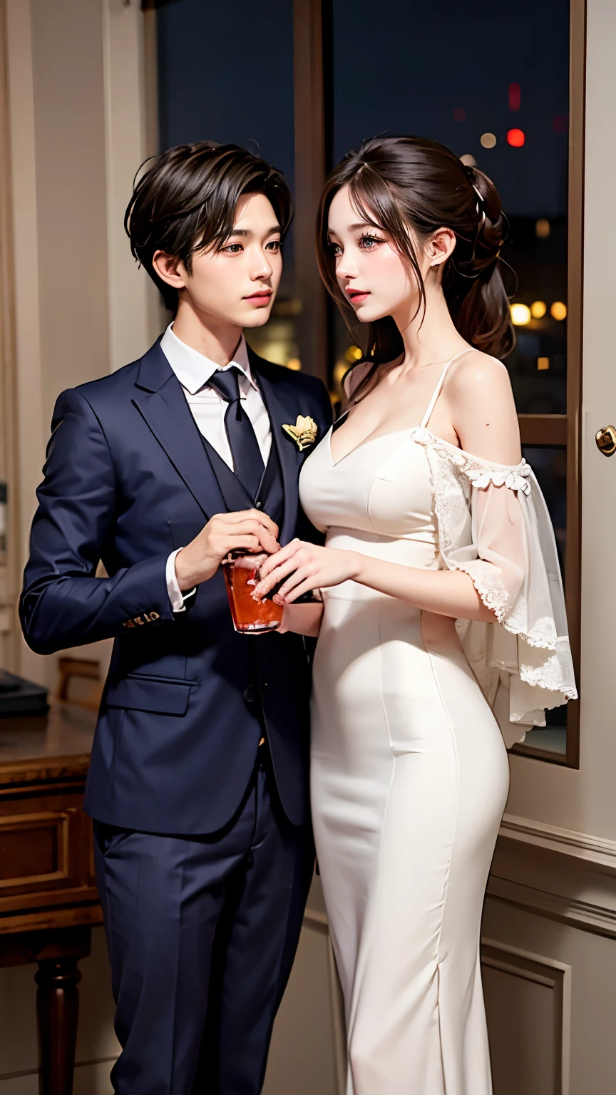 date、Couple、Handsome men and beautiful women
