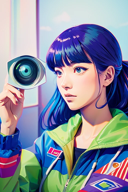 2-D illustration GundamOO Like artworks of Ilya_Kuvshinov